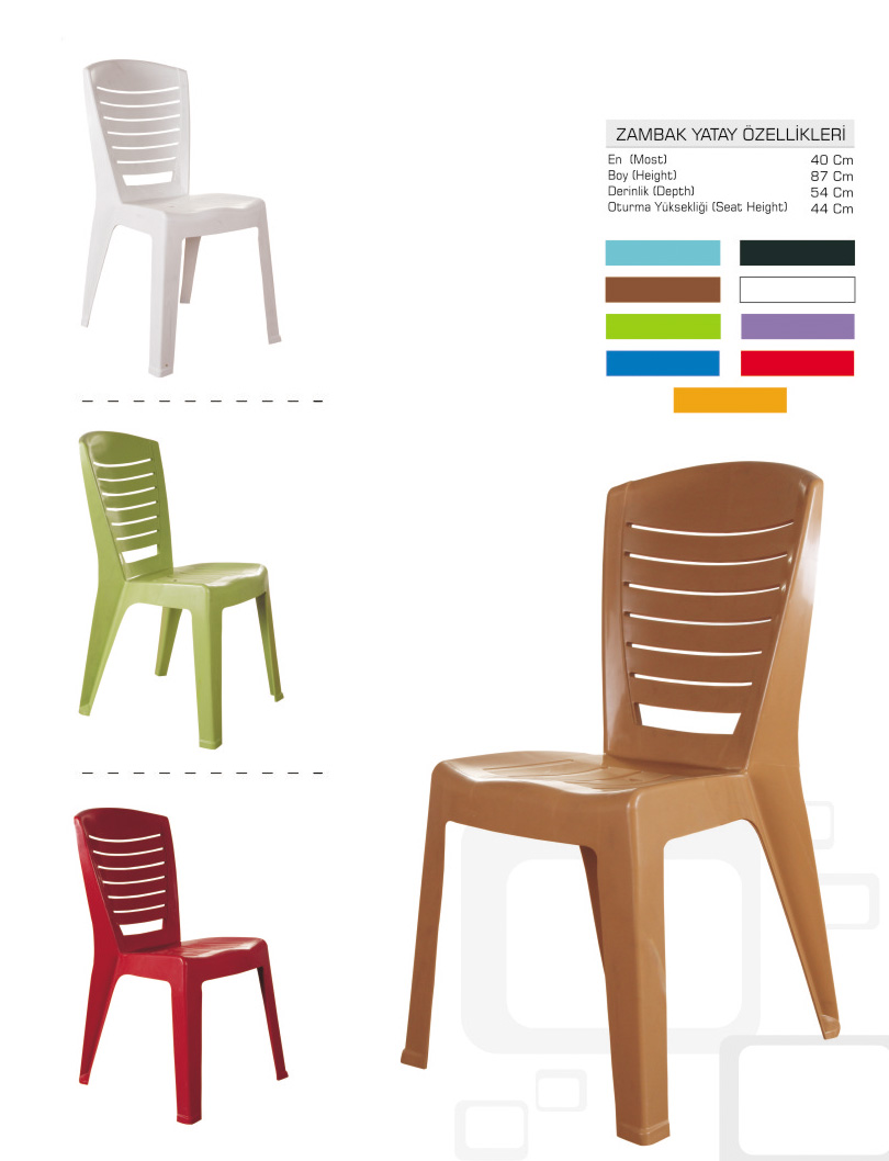 Zambak Plastik Sandalye 13.00 TL 4K Eğitim Araçları okul sırası